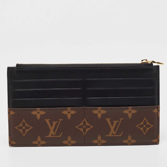LOUIS VUITTON Monogram Canvas Slim Purse - Picture 4 of 8